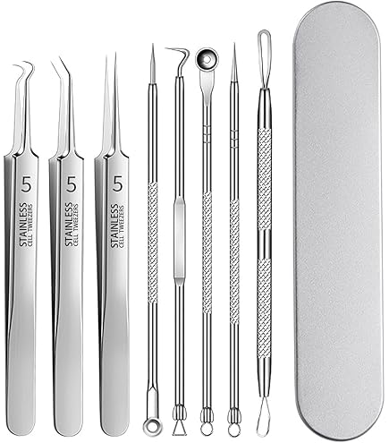 Amazon | サムコス 精密ピンセット 角栓取り 先端は幅0.1mm 角栓
