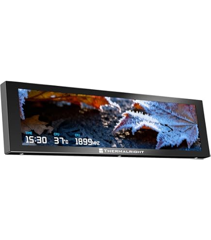 Amazon.co.jp: Thermalright Trofeo Vision 9.16 LCD ブラック、9.25