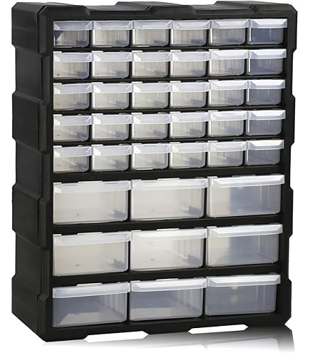 キャビネット 60引き出し 収納 Amazon.co.jp: Vifpyパーツキャビネット、引き出し式、プラスチック