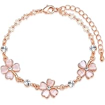 ブレスレット！　４つ☆‼ 4つの葉のクローバーブレスレット – J&CO Jewellery