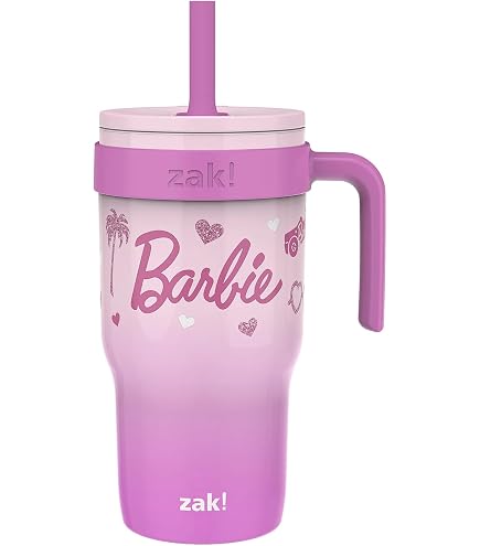 Zak Designs Hello Kitty Cruiser Tumbler with Handle, Leak-Proof
