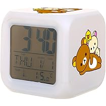 Amazon.co.jp: 目覚まし時計 めざまし時計 リラックマ デジタル