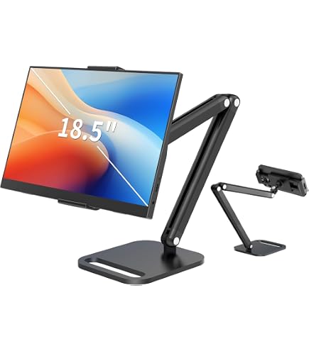 Amazon.co.jp: UPERFECTモバイルモニター タッチパネル 18.5インチ