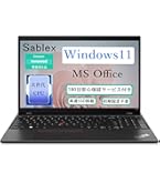 Amazon.co.jp: 【整備済み品】 レノボ ThinkPad L15 Gen3 第12世代Core