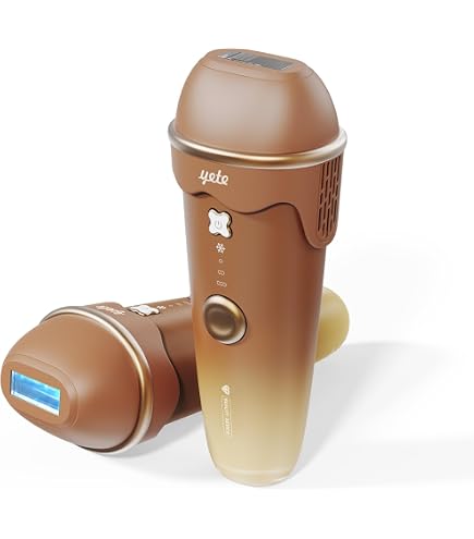 Amazon | YETE 脱毛器 冷感 アイスクリーム脱毛器 IPL 湿脱ケア