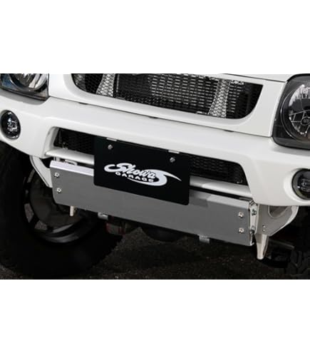 Amazon | ショウワガレージ スキッドプレート シルバー ジムニーシエラ