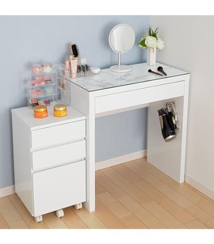 Amazon｜MALM マルム ドレッサー - ホワイトステインオーク調 120x41