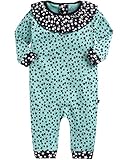 [Vaenait Baby]100%綿ベビー服女の子ロンパース肌着ボディスーツカバーオール Masic Star Mint S