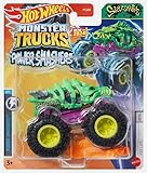 Hot Wheels モンスタートラック 2024 1:64スケール (パワースマッシャーズ スケルサウルス 1/7)