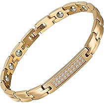 ダイヤモンド付き純度99.999％ゲルマニウム 　純チタンプレート Amazon.co.jp: [BEFOSHINN] ゲルマニウム チタン ブレスレット