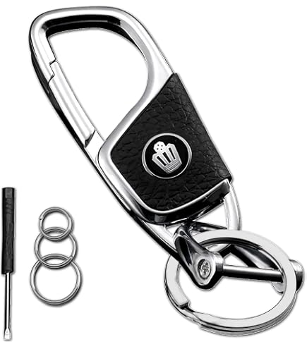Amazon.co.jp: Honda ( ホンダ ) レザーカラビナキーホルダー ブラック