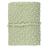 (フィーショー)FEESHOW　赤ちゃん　新生児　ニット編み　ベビーラップブランケット　モダンバーラップ　おくるみ　ガーゼ　モヘア生地　柔らかい　ドット柄　ヘッドドレス付き　マルチブランケット　写真撮