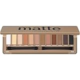 BYS Eyeshadow Palette (12x Eyeshadow, 2x Applicator) - Matte 12g/0.42oz
