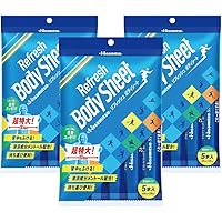 久光製薬 Hisamitsu リフレッシュボディシート 5枚入り 48個 Hisamitsu® リフレッシュ ボディシート｜Hisamitsu®BODYCARE｜スポーツ