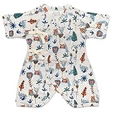(オーシャン＆グラウンド) OCEAN&GROUND 新生児 肌着 コンビ肌着 男の子 女の子 1810166 お腹が出ない 服 おしゃれ かわいい 半袖 短肌着
