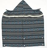 バディバディ Buddy Buddy 【授乳機能付き】ニット風フリース4wayケープ Z5016 ブラック