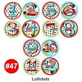 Baby Month By Month Stickers - POLKA DOTS RED N GREEN - Baby Month Onesie Stickers Baby Shower Gift 