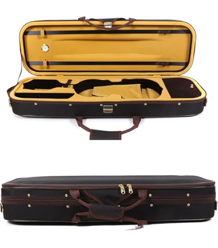 Amazon | Protec Deluxe 4/4 Violin PRO PAC Case - Black Interior