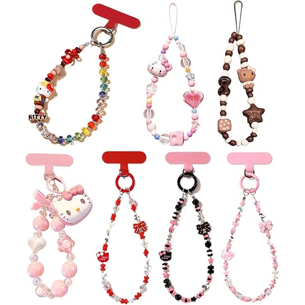 Amazon.co.jp: ハローキティ 90sフォンストラップ ヒョウ（ピンク