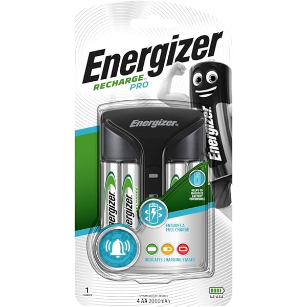 Energizer Pro Battery Charger Recharge Pro Charges Nimh Rechargeable Aa And Aaa Batteries 4 Aa Rechargeable Batteries Included Amazon Com Au Electronics