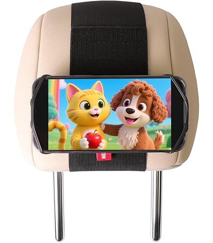 WONNIE Upgraded Car Headrest Mount Holder, Tablet Holder For