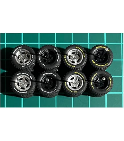 Amazon.co.jp: 1/64 ミニカー用 カスタムホイール SUV用 オフロード
