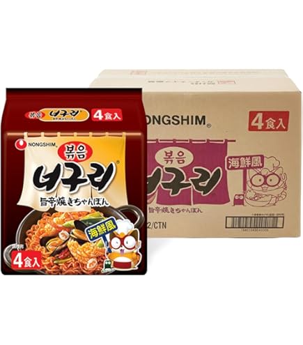 Amazon.co.jp: 農心ジャパン Nongshim 旨辛焼きちゃんぽん 131g : 食品