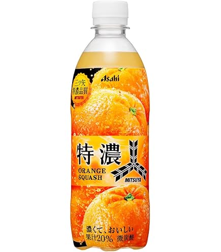 【オレンジ】 Amazon.co.jp: Asahi Beverages Mitsuya Extra Thick Orange Squash
