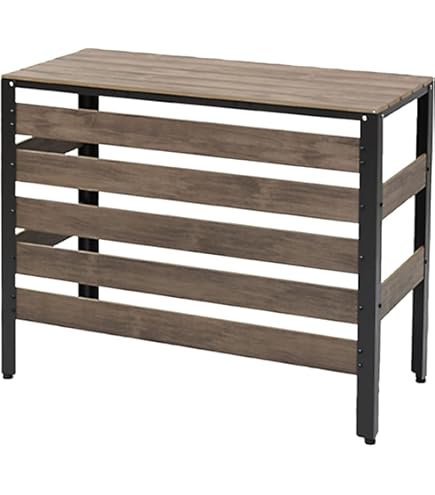 (開封未使用)　山善 YAMAZEN ガーデンマスター　室外機カバー　人工木 楽天市場】山善 YAMAZEN ガーデンマスター 人工木エアコン室外機