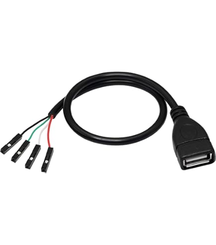 Amazon.co.jp: CERRXIAN デュポン ケーブル usb2.0ケーブル 0.3m 3.3V