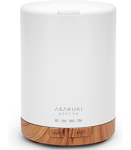 MUSON(ムソン) 加湿器 卓上 超音波式 アロマディフューザー 500ML