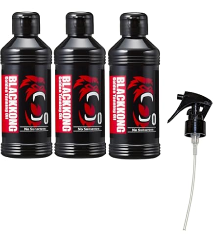 ブラックコング ダークタンニングオイル SPF4