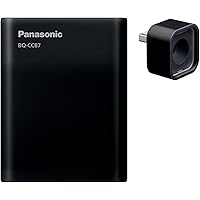 パナソニック(Panasonic) 【Amazon.co.jp限定】 パナソニック 単3形・単4形 USB入出力急速充電器 BQ-CC87LAM-K ブラック