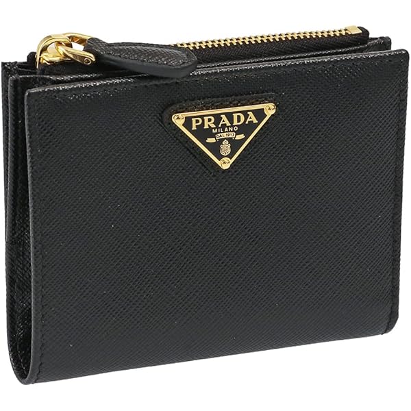 プラダ コインケース 三角ロゴプレート サフィアーノレザー 小銭入れ PRADA - プラダ 三角ロゴプレート サフィアーノ コインケース