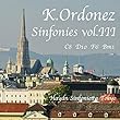 オルドニュス (オルドネス):交響曲集第3巻 Ordonez:Sinfonie vol.III Brown I: C8 / D10 / F6 / Bm1 (HST104)