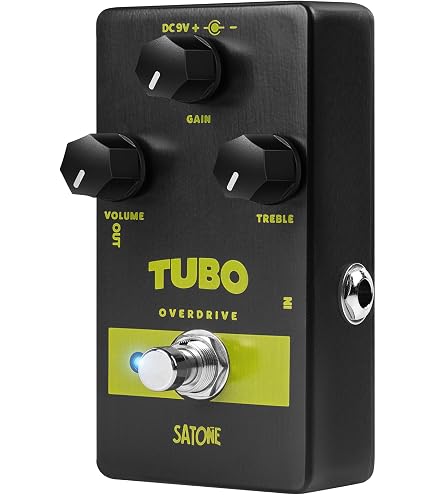 Amazon.co.jp: Musiclily Pro Super Overdrive ギターエフェクター DC