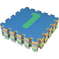 ※未使用品　カラーユニットマット/ジョイントマット 10枚（赤・青・黄・緑） 未使用品 カラーユニットマット/ジョイントマット 10枚（赤・青