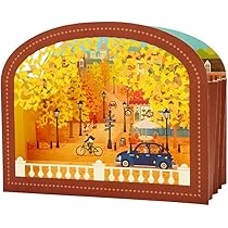 Amazon.co.jp: サンリオ(SANRIO) メッセージカード 秋 イチョウ並木の