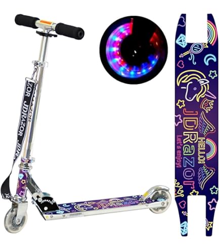 Amazon.co.jp: JD RAZOR MS-102LED キックボード キックスクーター