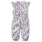 カーターズ Carter's カバーオール フローラル 綿100% Floral Jumpsuit NB (50-55cm)