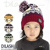 (ディラッシュ) DILASHノルディック柄ニット帽/秋 S(48～52cm) グリーン