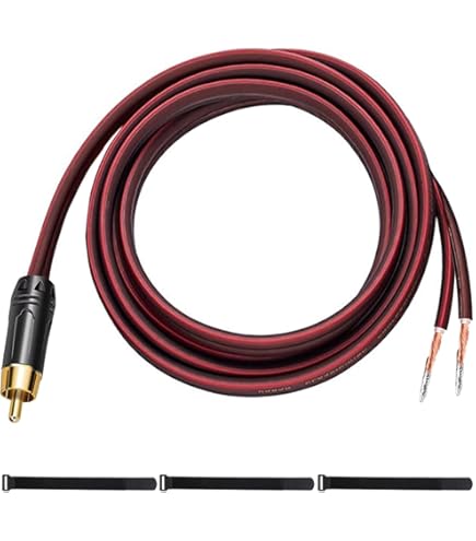 Amazon.co.jp: 16 AWG 4芯スピーカーケーブルStranded裸銅線100