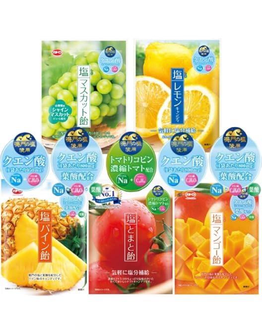 Amazon.co.jp: 加藤製菓 塩パイン飴 58g×10袋 : 食品・飲料・お酒