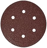 Bosch SR6R040 5-Piece 40 Grit 6 In. 6 Hole Hook-And-Loop Sanding Discs [並行輸入品]