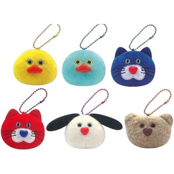 Amazon.co.jp: 【mojojojoフィギュアマスコット 4種セット】ぬいぐるみ