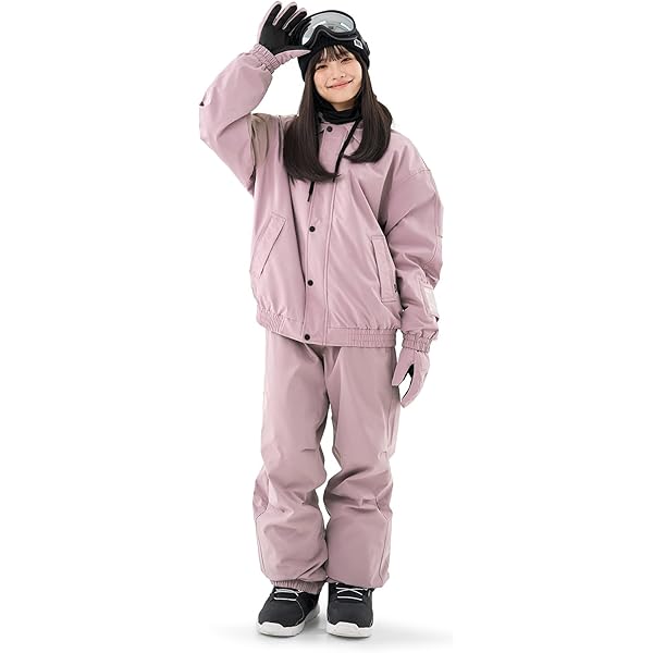 Amazon.co.jp: [アクレイス] スキーウェア レディース 上下セット