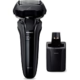 パナソニック ラムダッシュPRO 電動シェーバー 5枚刃 【Amazon.co.jp限定】 全自動洗浄充電器 お風呂剃り可 黒 ES-NLV7X-K