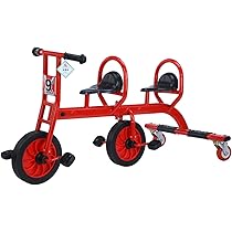 Amazon.co.jp: 2歳以上のライダー向けの子供用三輪車、ダブル