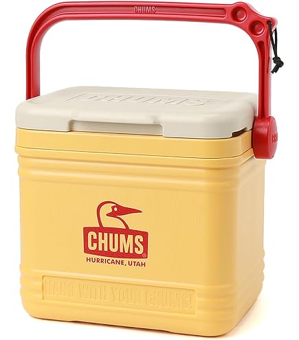 Amazon | チャムス (CHUMS) スチールクーラーボックス ベージュ 12L