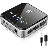 Eletoker Bluetooth 5.2 トランスミッター レシーバ ー aptx-LL aptX HD aptX-Adaptive対応 ハンズフリー通話対応 低遅延 受信機 送信機 一台二役 2台同時接続 小型 ブルートゥース